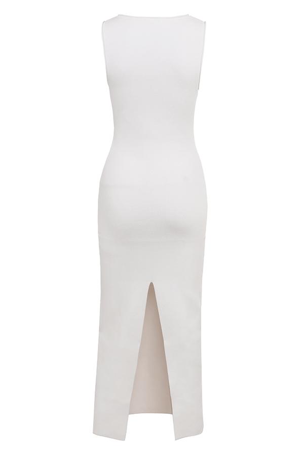 Noli  white sleeveless maxi dress Product Image