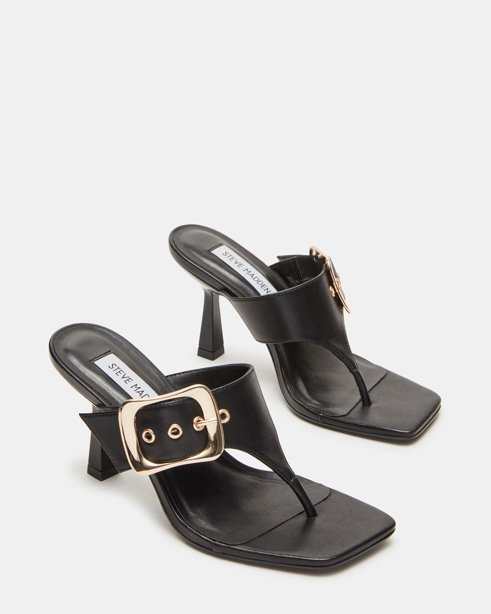 CHELLE BLACK LEATHER - SM REBOOTED Female Product Image