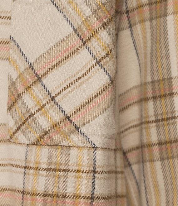 Rip Curl High Tide Long Sleeve Plaid Flannel Shirt Product Image