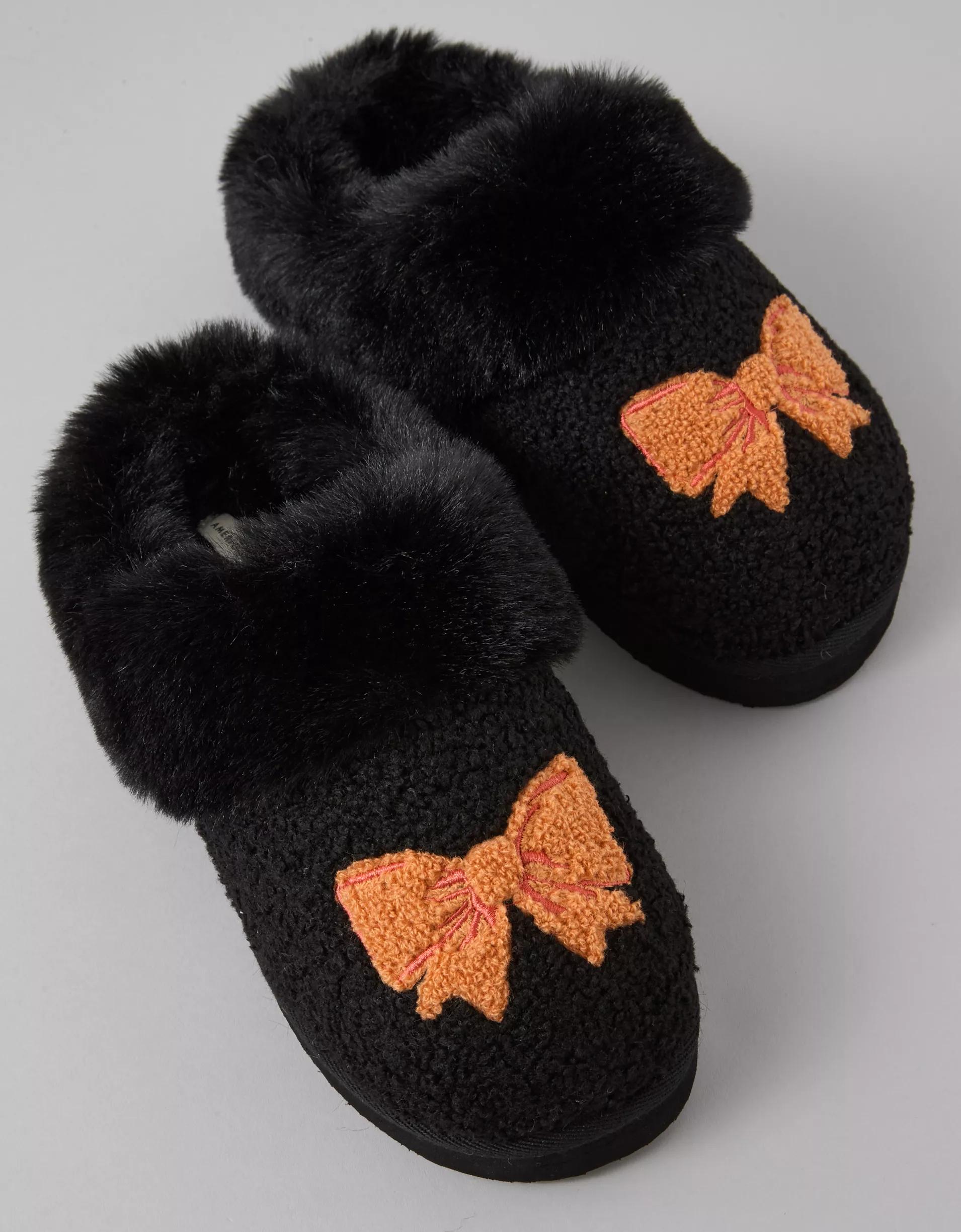 AE Spooky Bow Scuff Slipper Women's Product Image