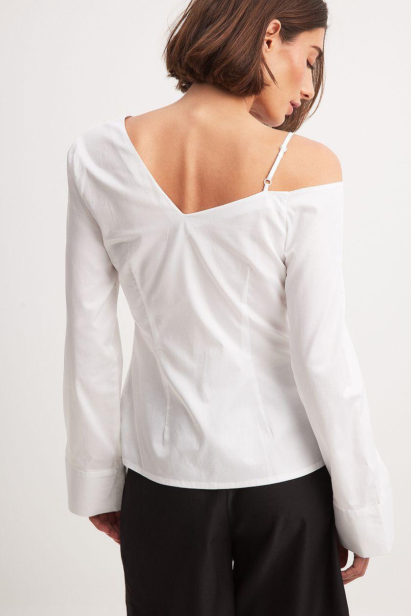 One Shoulder Blouse Product Image