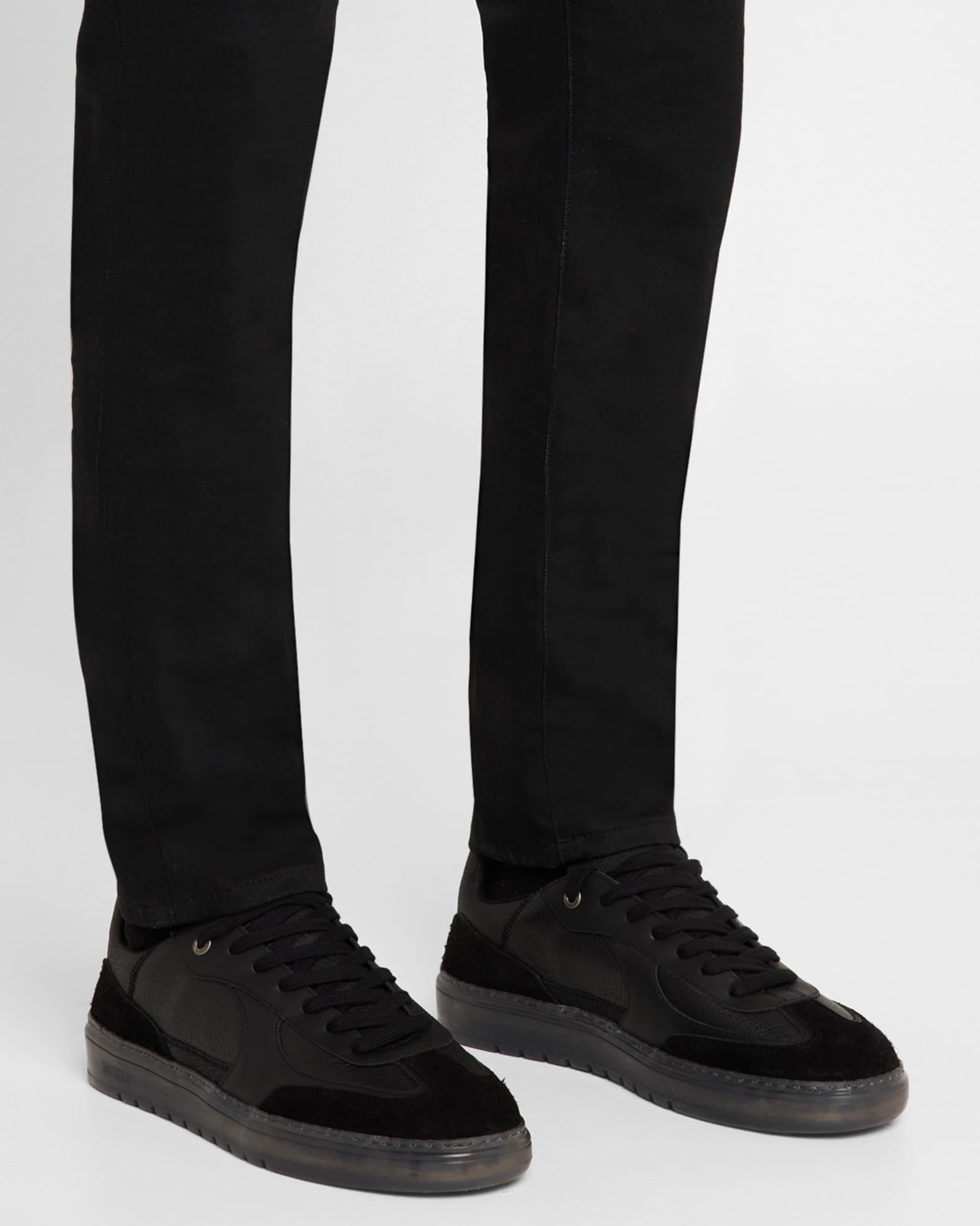 Men's Virtus Mixed-Leather Sneakers Product Image