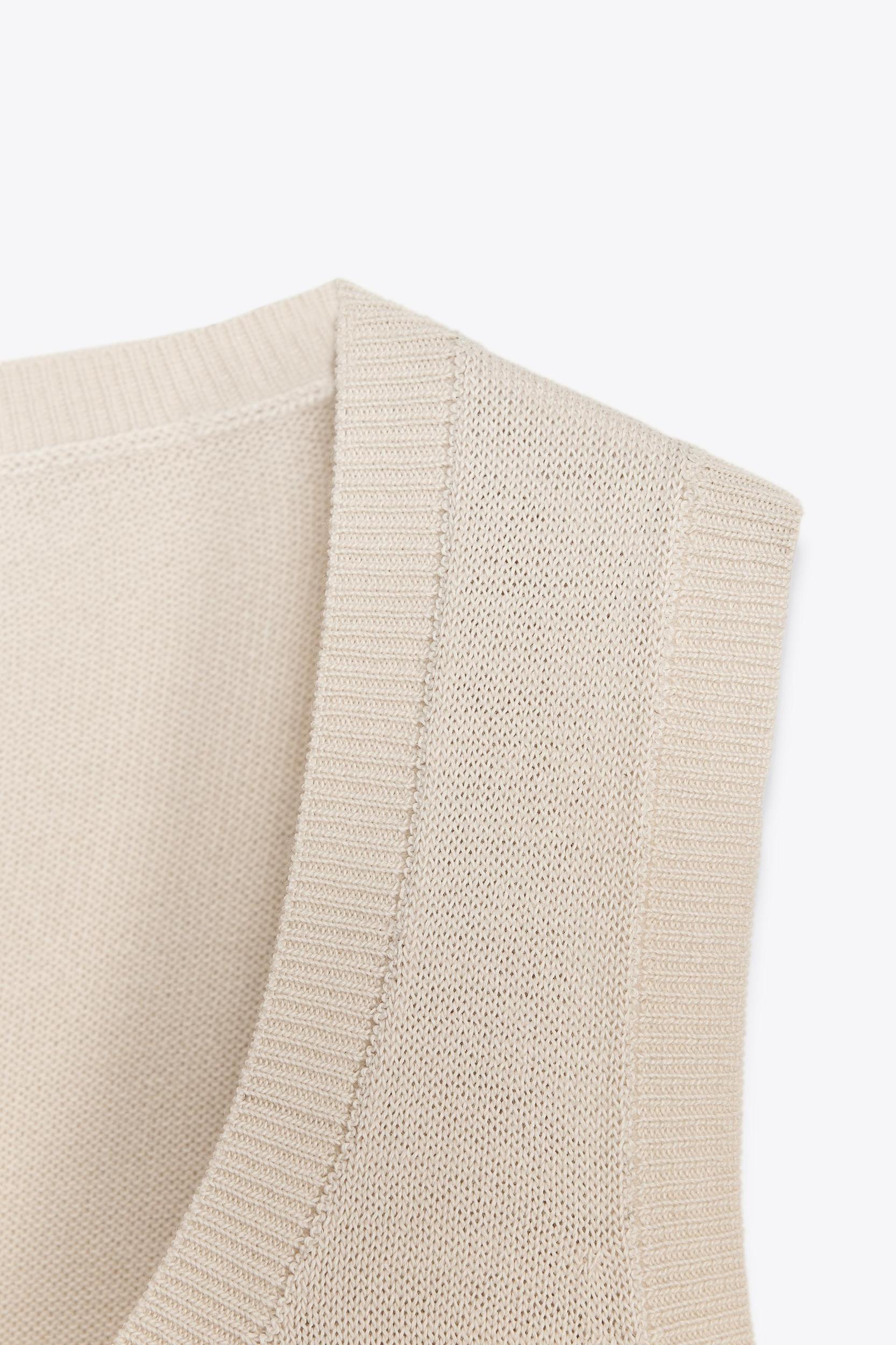 WOOL BLEND BASIC KNIT TOP Product Image