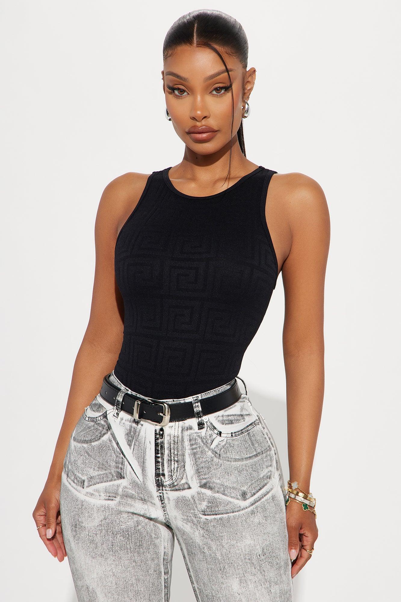 Chelsea Seamless Bodysuit - Black Product Image