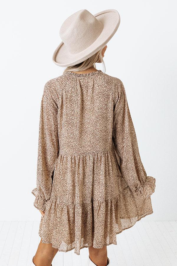 Play The Hits Leopard Shift Dress Product Image