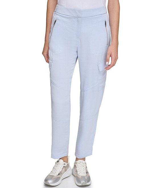 DKNY by Donna Karan Elastic Back Cargo Pants Product Image