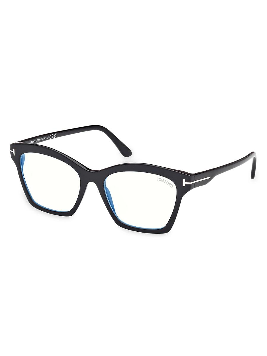 Womens 54MM Blue Block Optical Eyeglasses Product Image