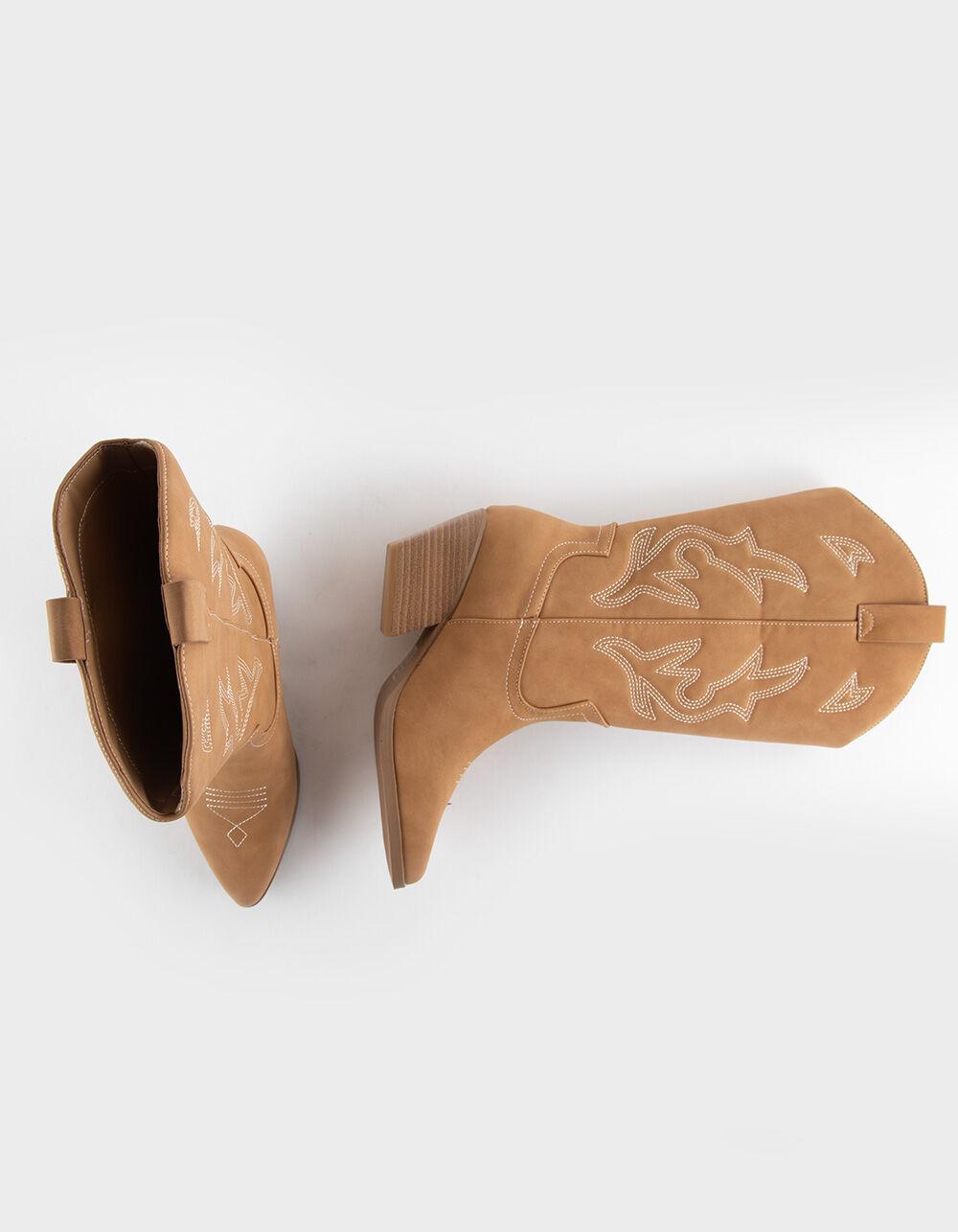 SODA Orville Womens Western Boots - COFFEE Product Image