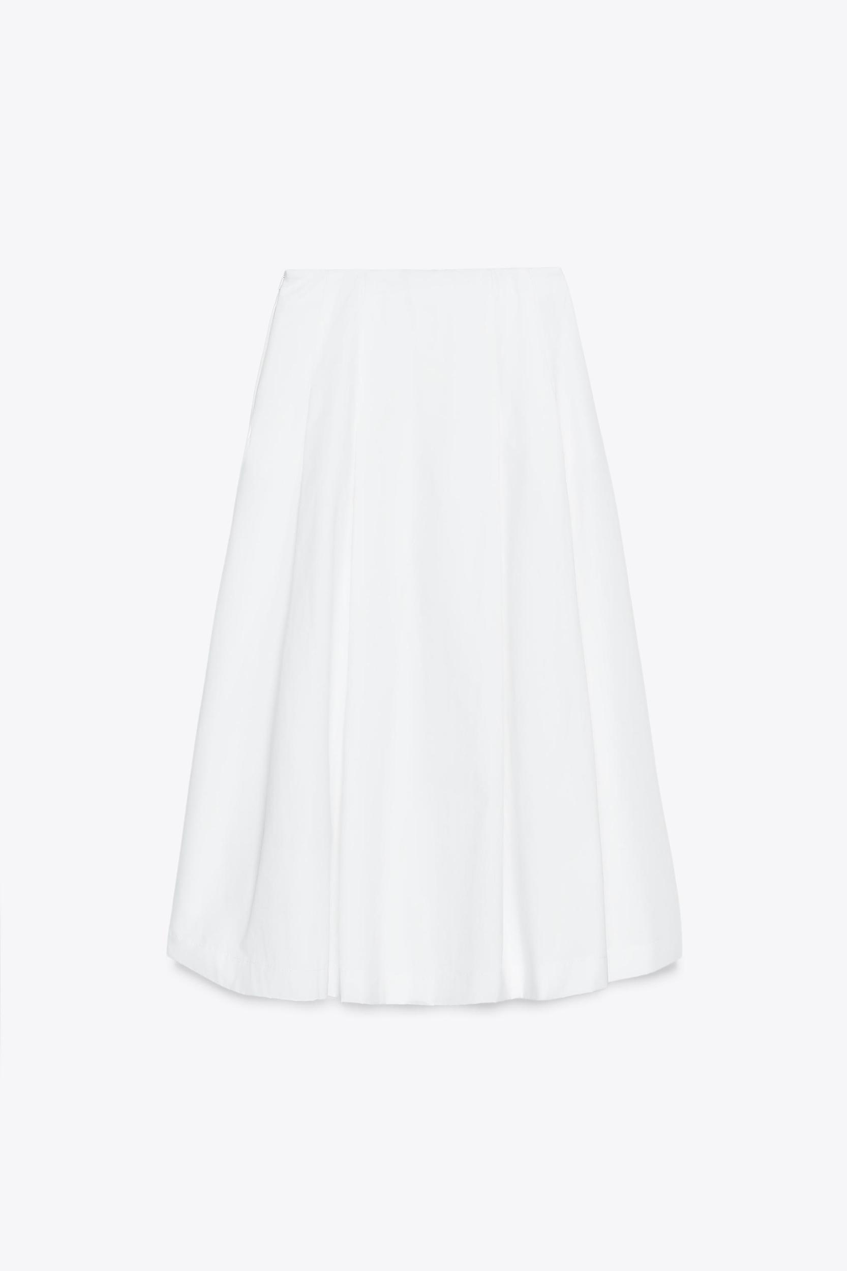 PLEATED MIDI SKIRT Product Image