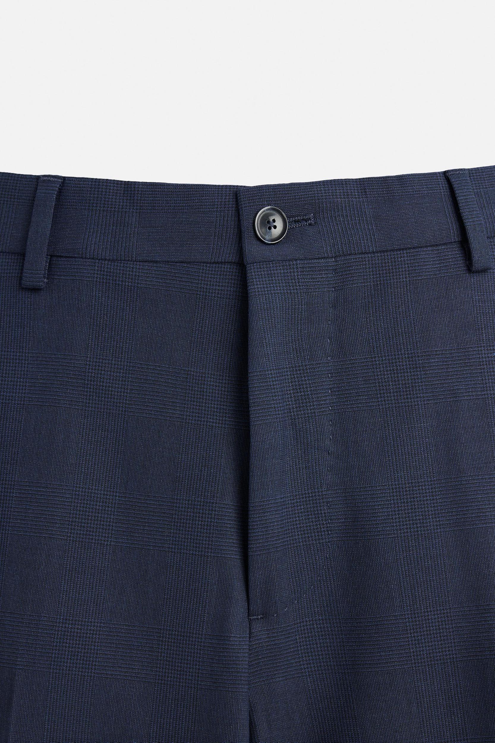 PLAID SUIT PANTS Product Image