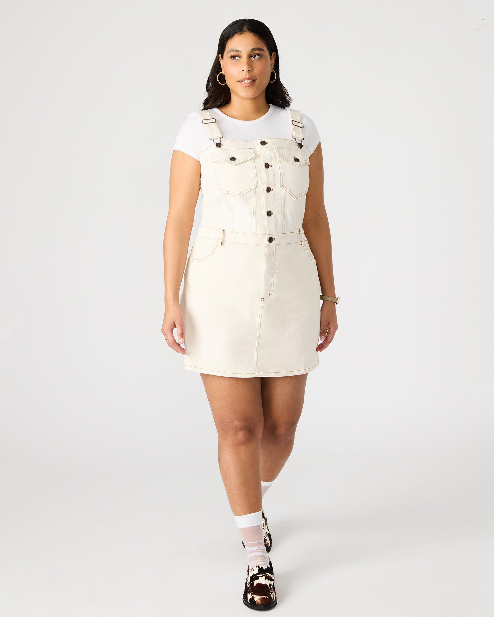 LAKE DENIM DRESS CREAM Female Product Image