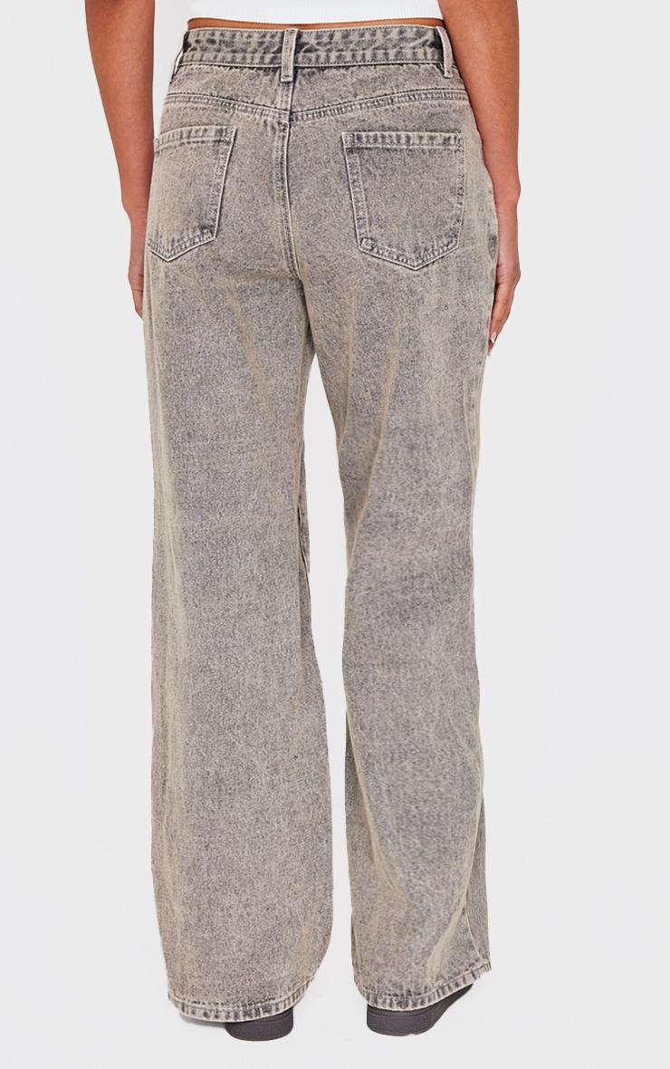 Light Grey Slouchy Style Jeans Product Image