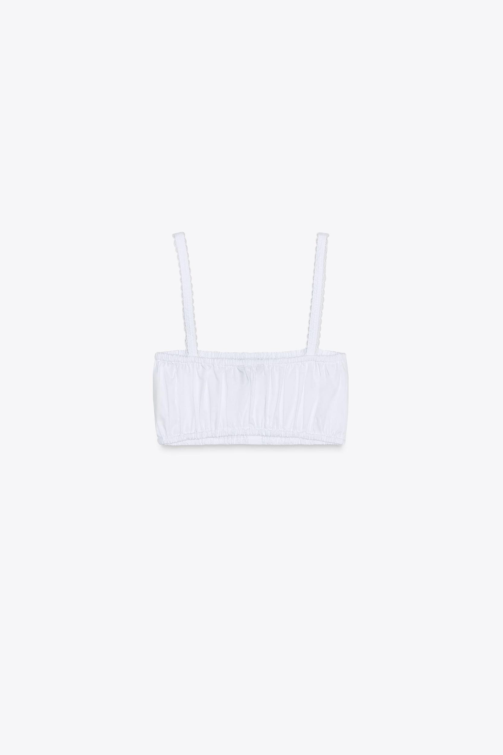 POPLIN CROP TOP Product Image