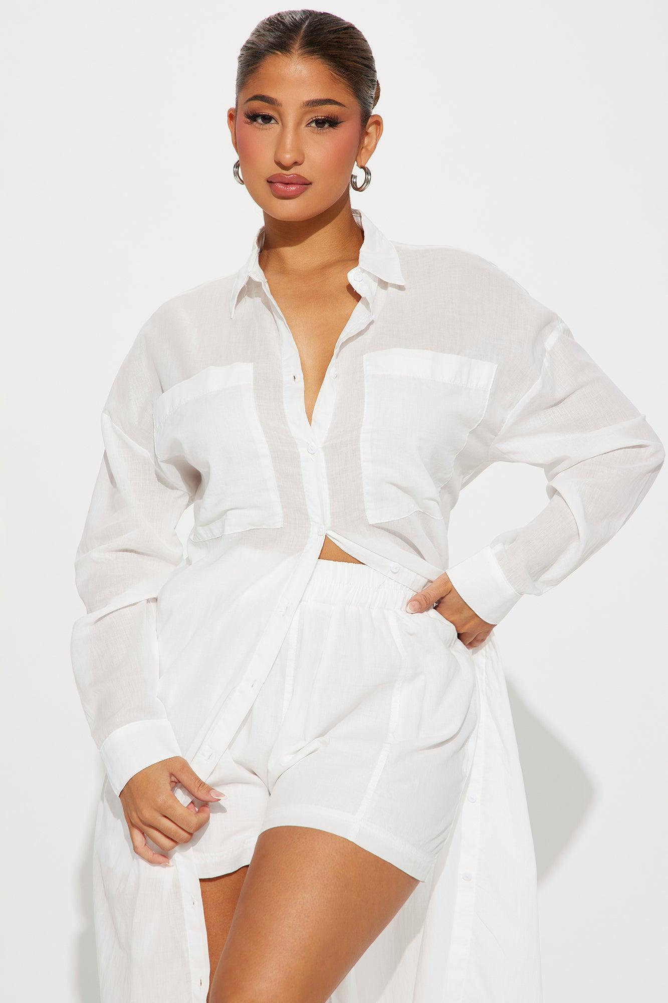 Alora Short Set - White Product Image