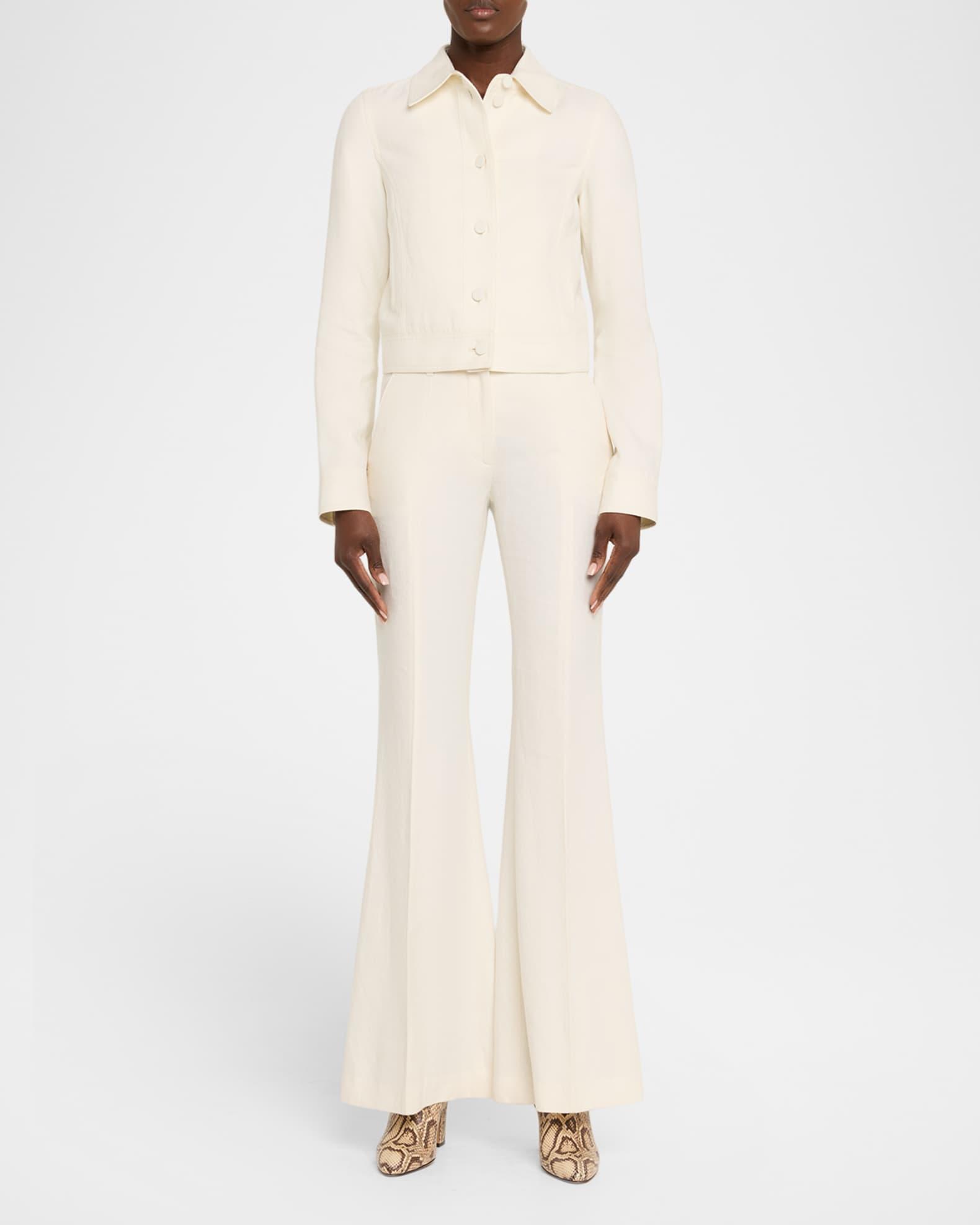 Lavinia Snake-Embossed Leather Ankle Boots Product Image