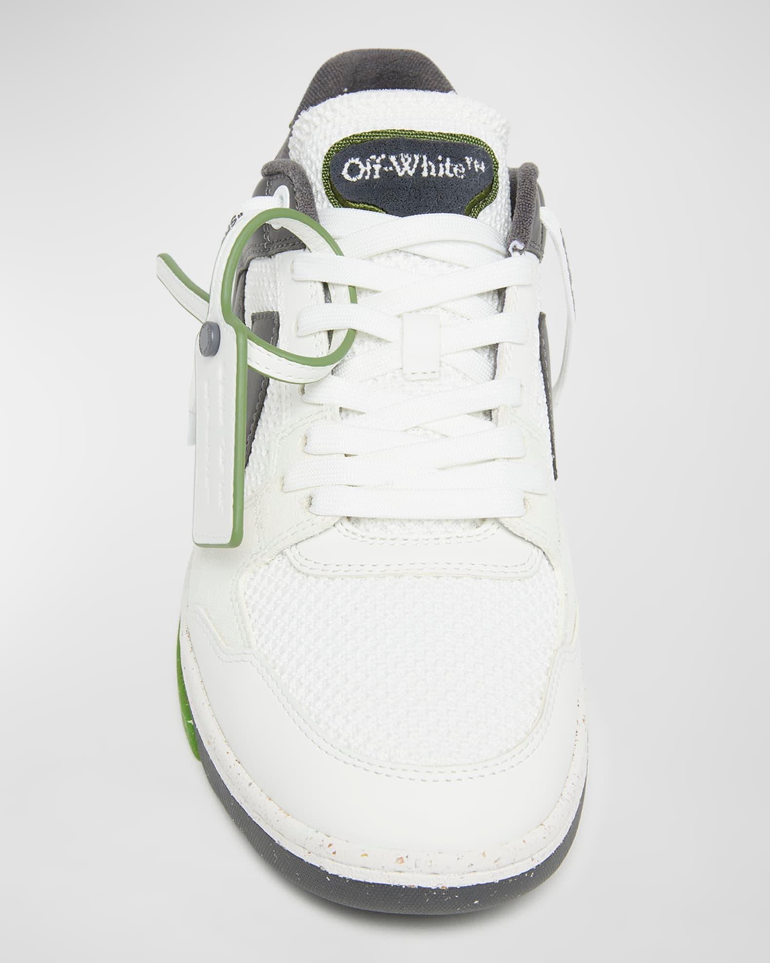 Men's Slim Out Of Office Mesh and Leather Low-Top Sneakers Product Image