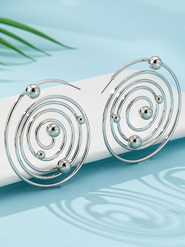 Geometric Drop Earrings Product Image