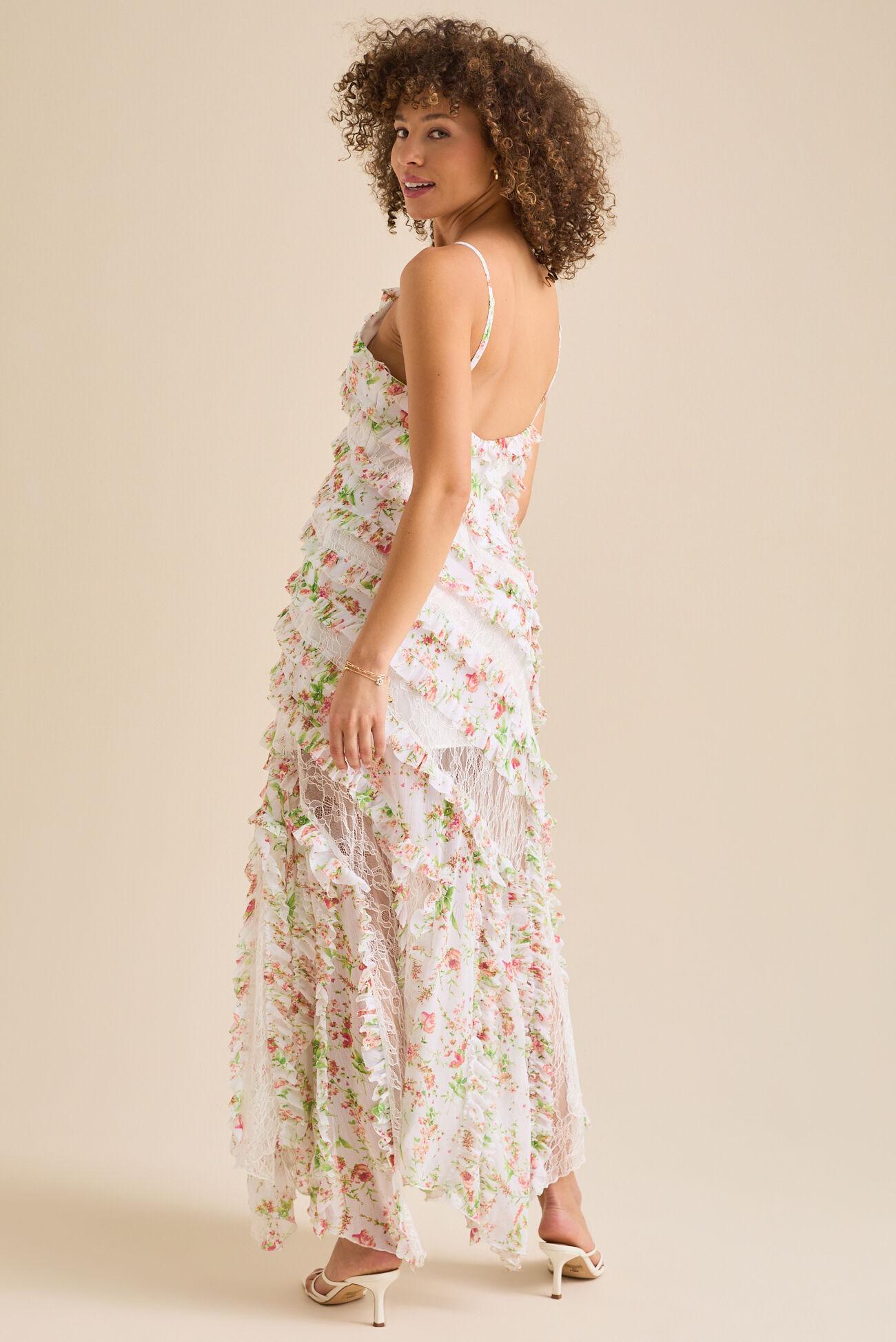 Carlissa Floral Maxi Dress Product Image