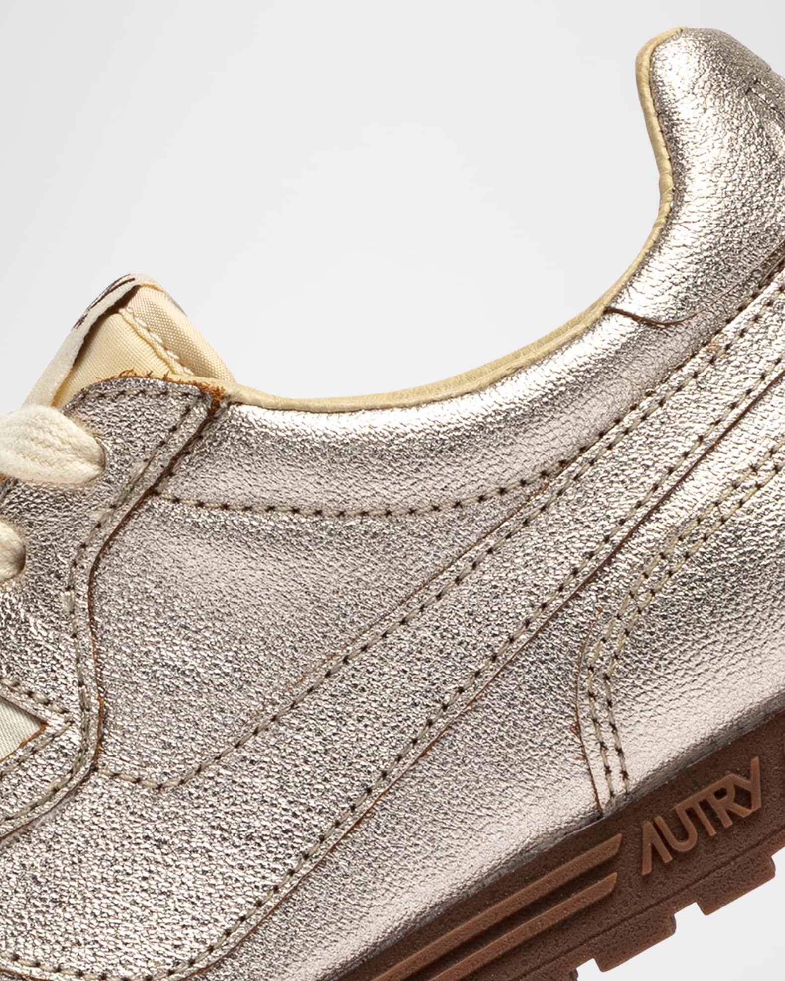 Windspin Retro Metallic Runner Sneakers Product Image