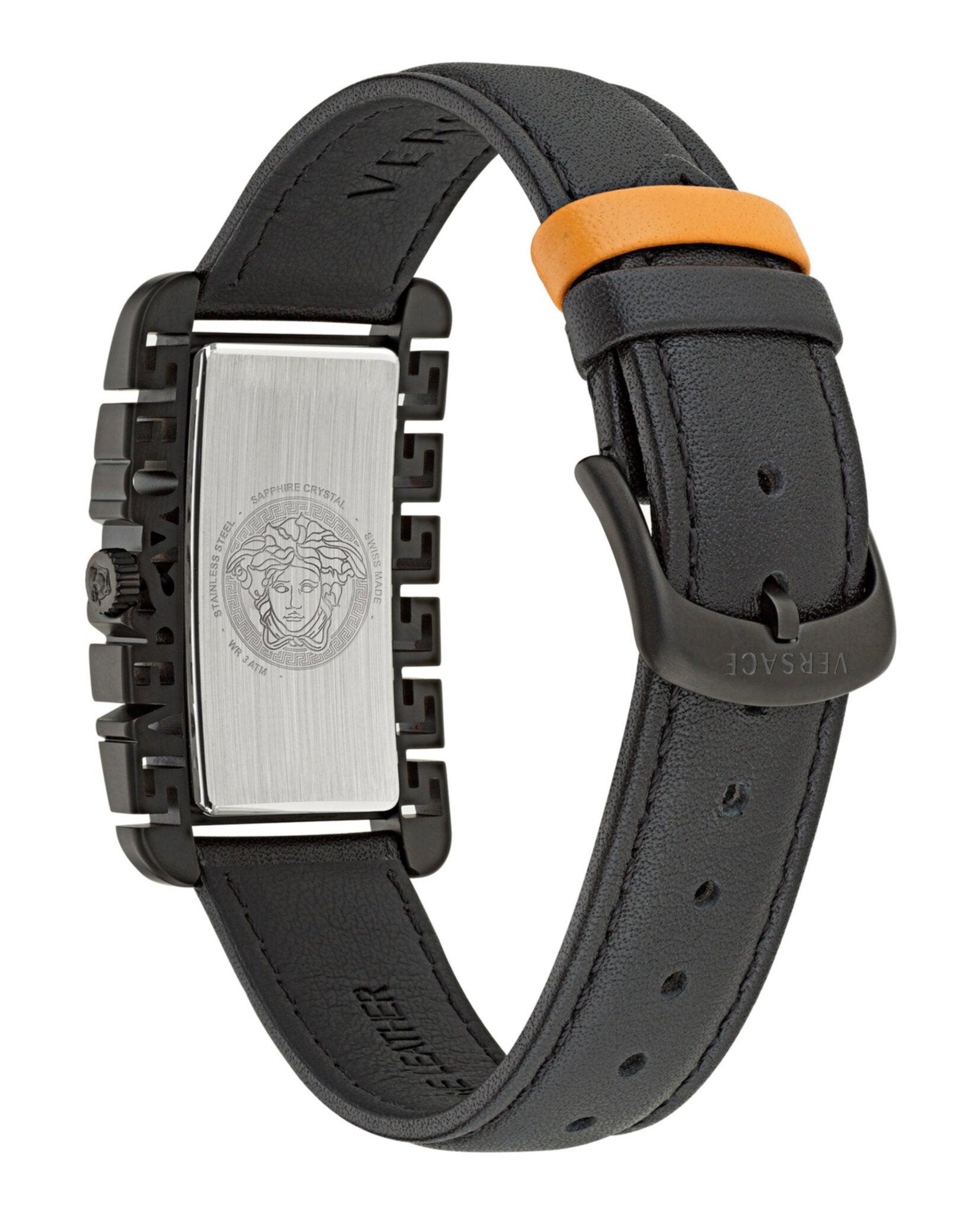 Versace Flair Leather Watch Product Image