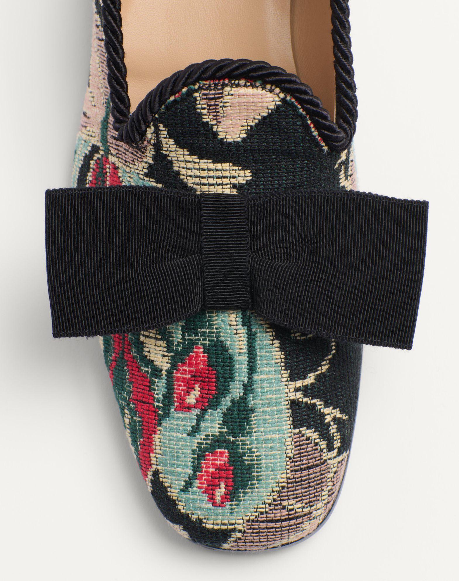 Bowow Loafer In Jacquard Fabric Product Image