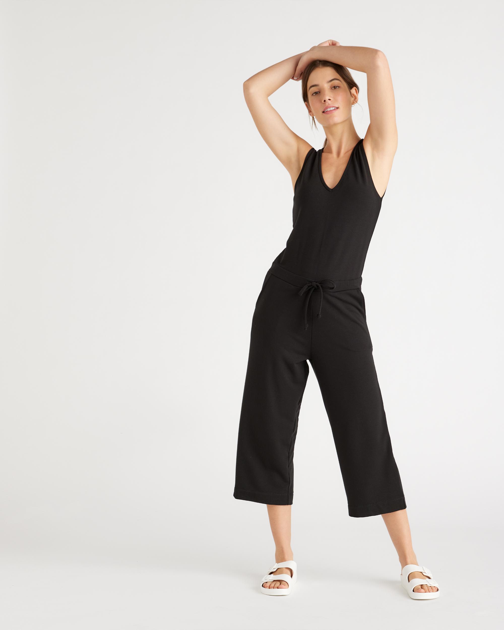 Quince | Women's French Terry Modal Jumpsuit, Lenzing Modal Product Image
