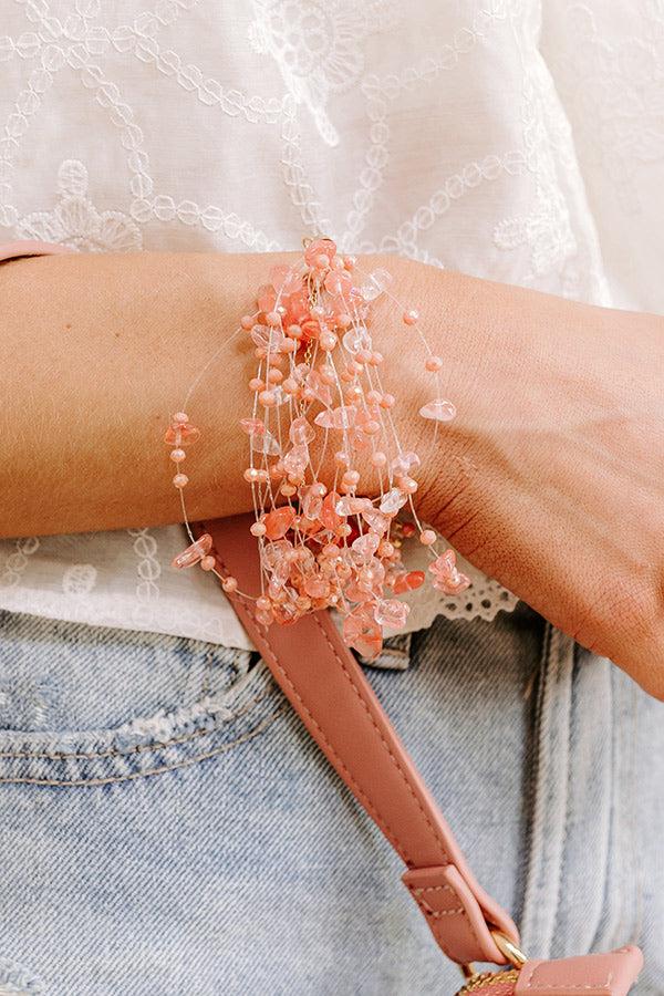 Final Touch Layered Bracelet in Blush Product Image
