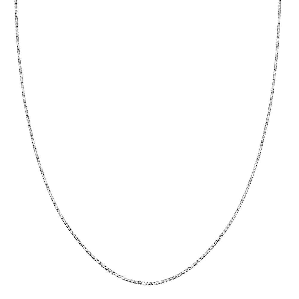 PRIMROSE Sterling Silver 0.85 mm Box Chain Necklace, Women's, Size: 18" Product Image