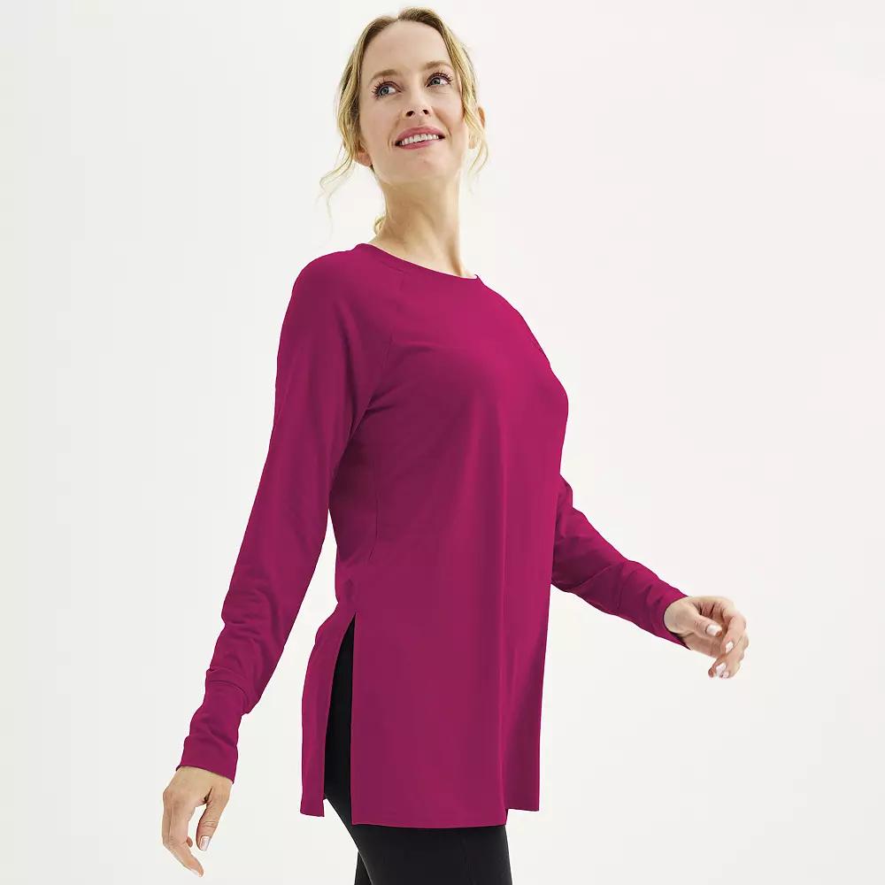 Women's Tek Gear® Long Sleeve Tunic Tee,  Product Image