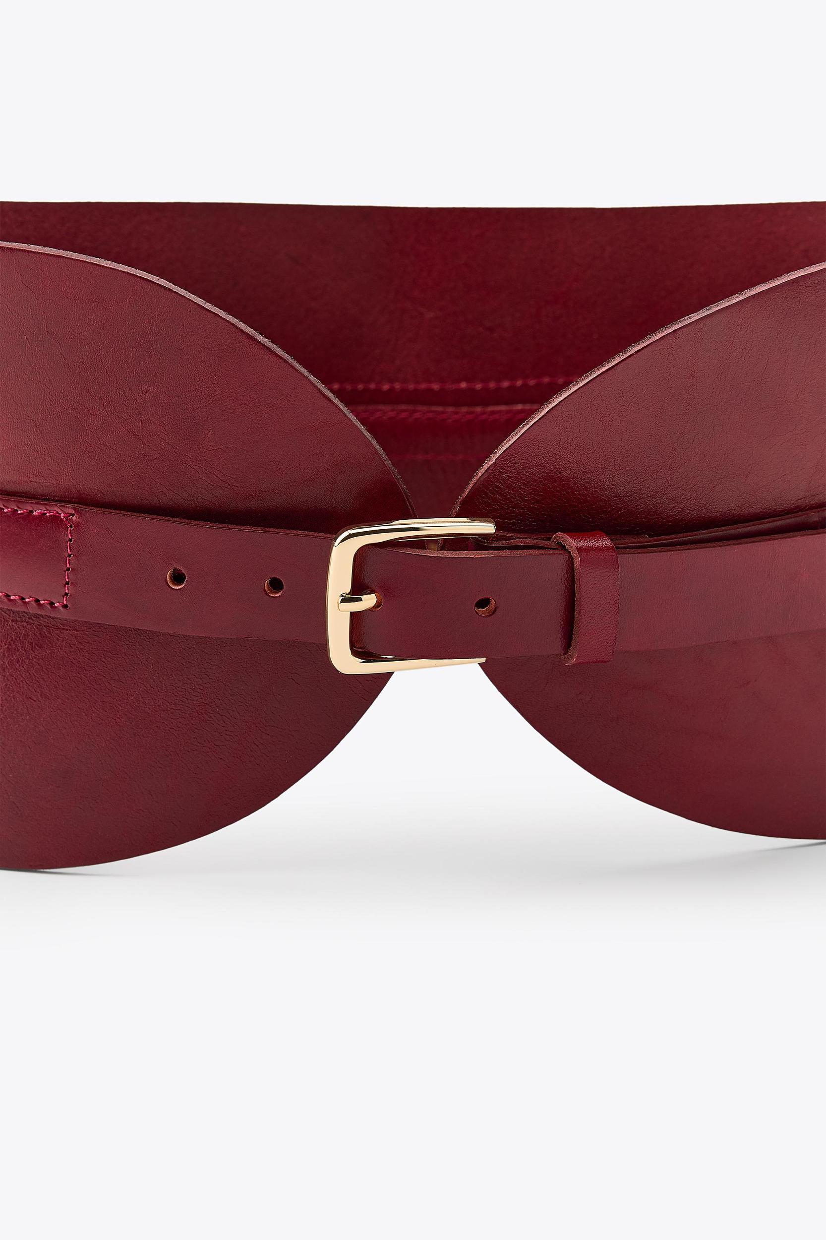 LEATHER SASH BELT Product Image