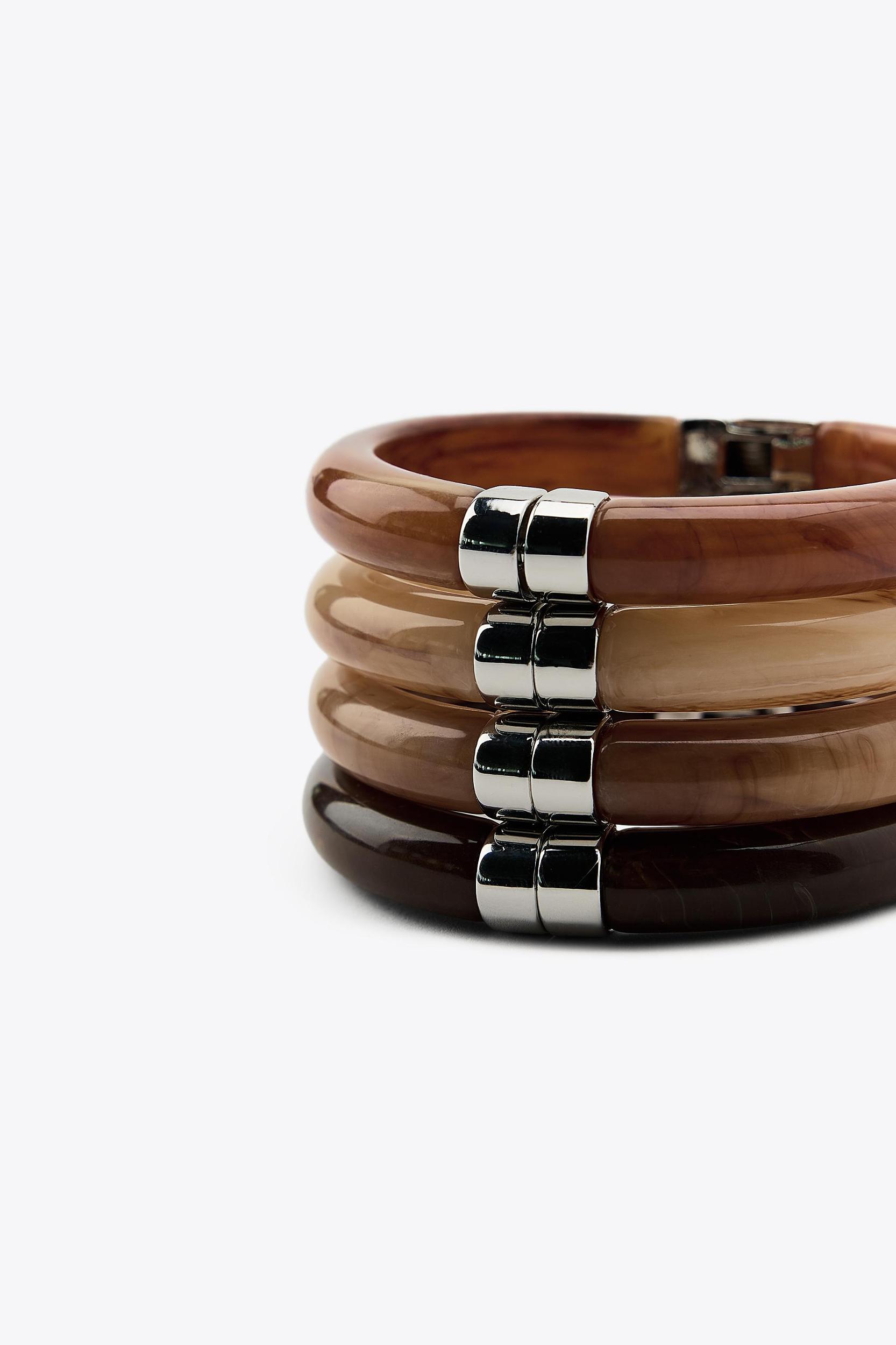 4-PACK OF HINGED BRACELETS Product Image
