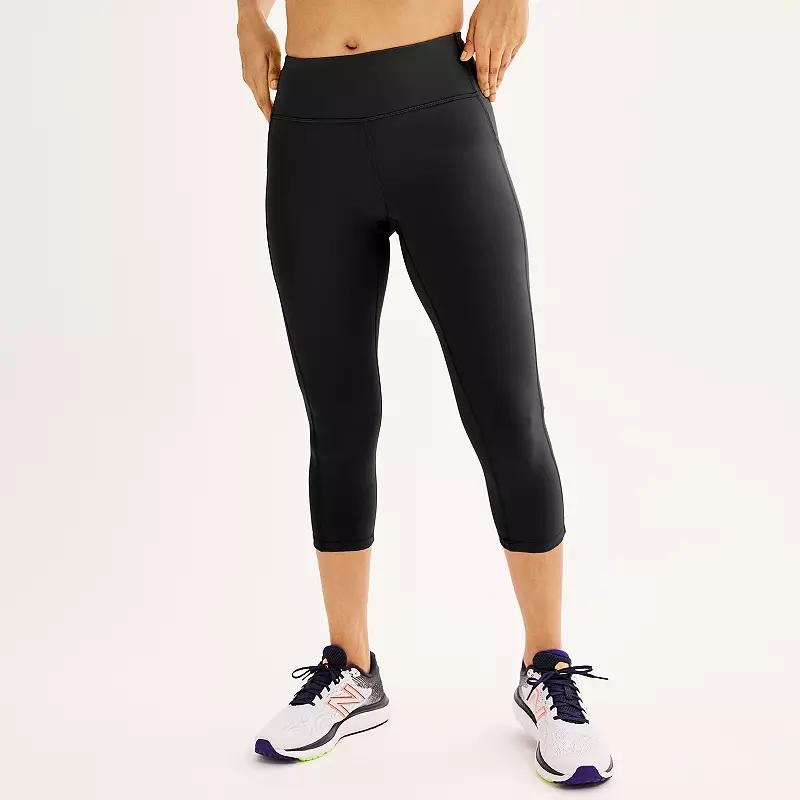 Women's Tek Gear® Ultrastretch Pocket High-Waisted Capri Leggings,  Product Image