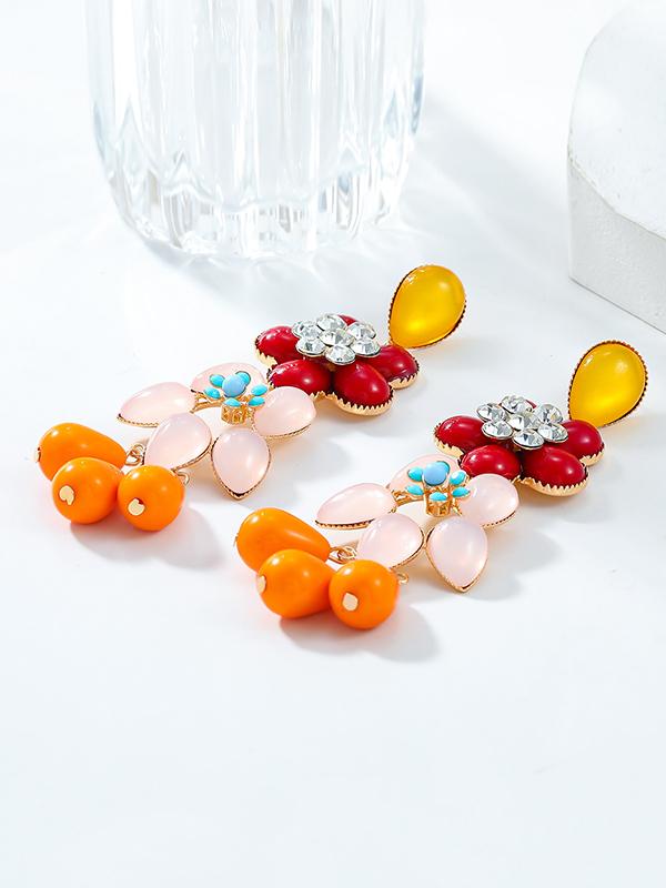 Geometric Drop Earrings Product Image