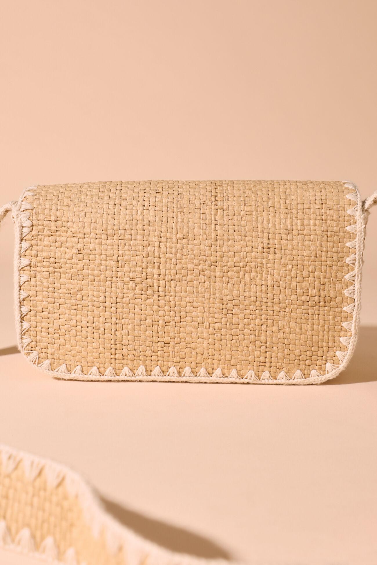 Woven Picnic Crossbody Bag Product Image