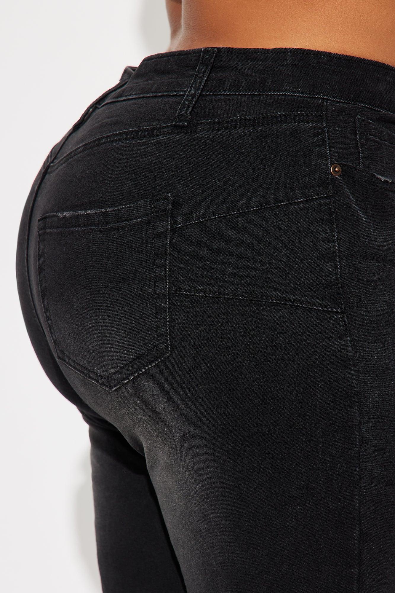 Heartbreakers Stretch Booty Lifting Skinny Jeans - Black Product Image