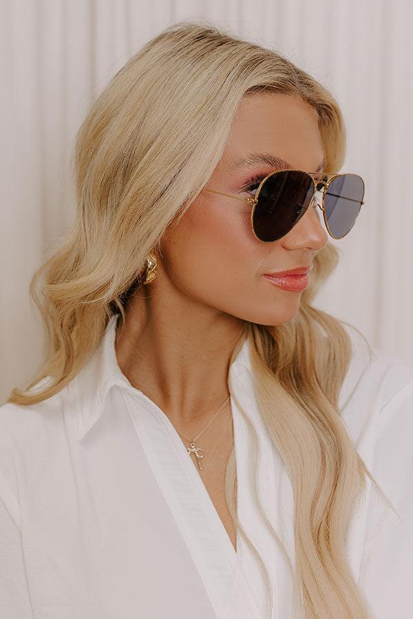 Freyrs Morgan Large Aviator Sunglasses Product Image