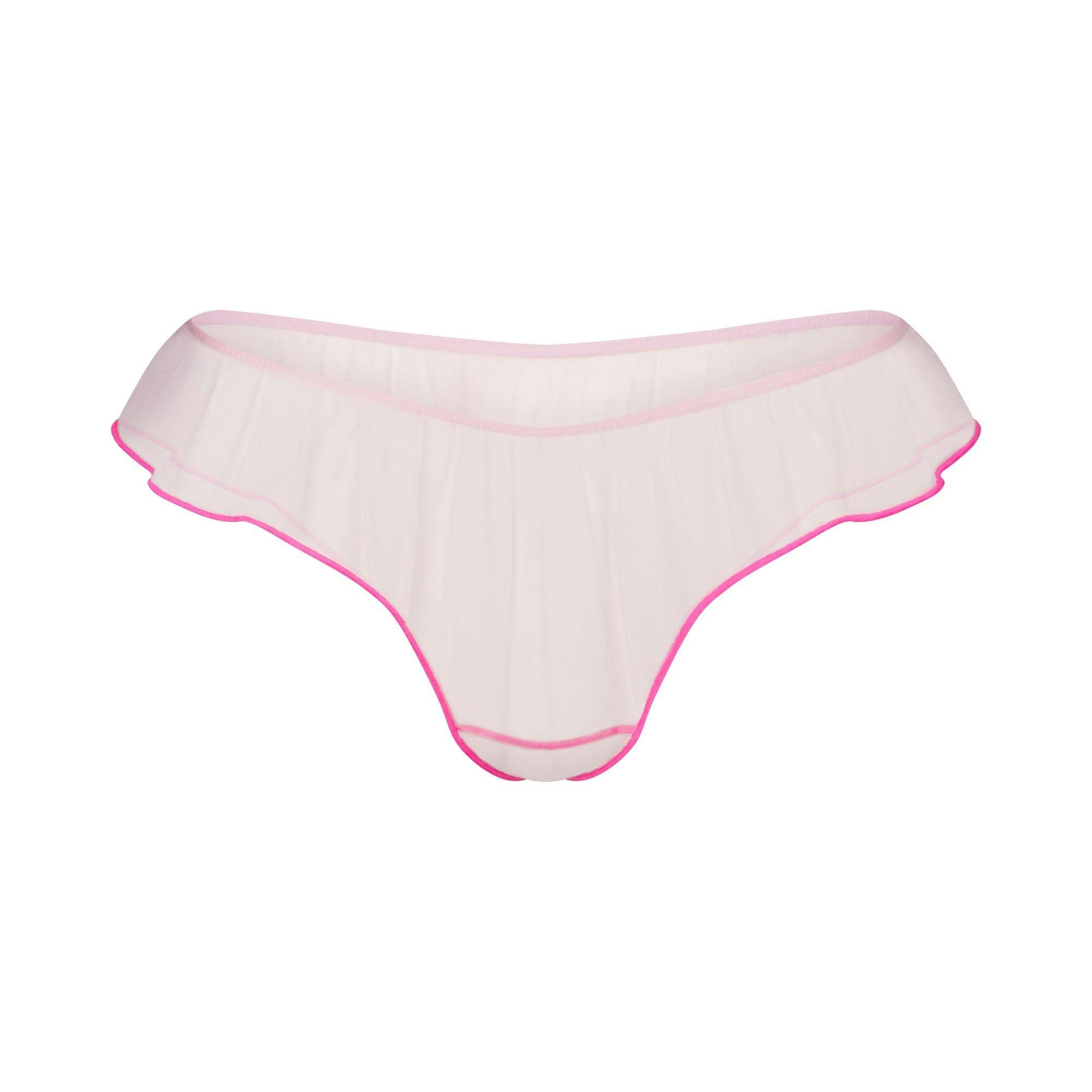 TULLE THONG | CHERRY BLOSSOM CONTRAST Product Image