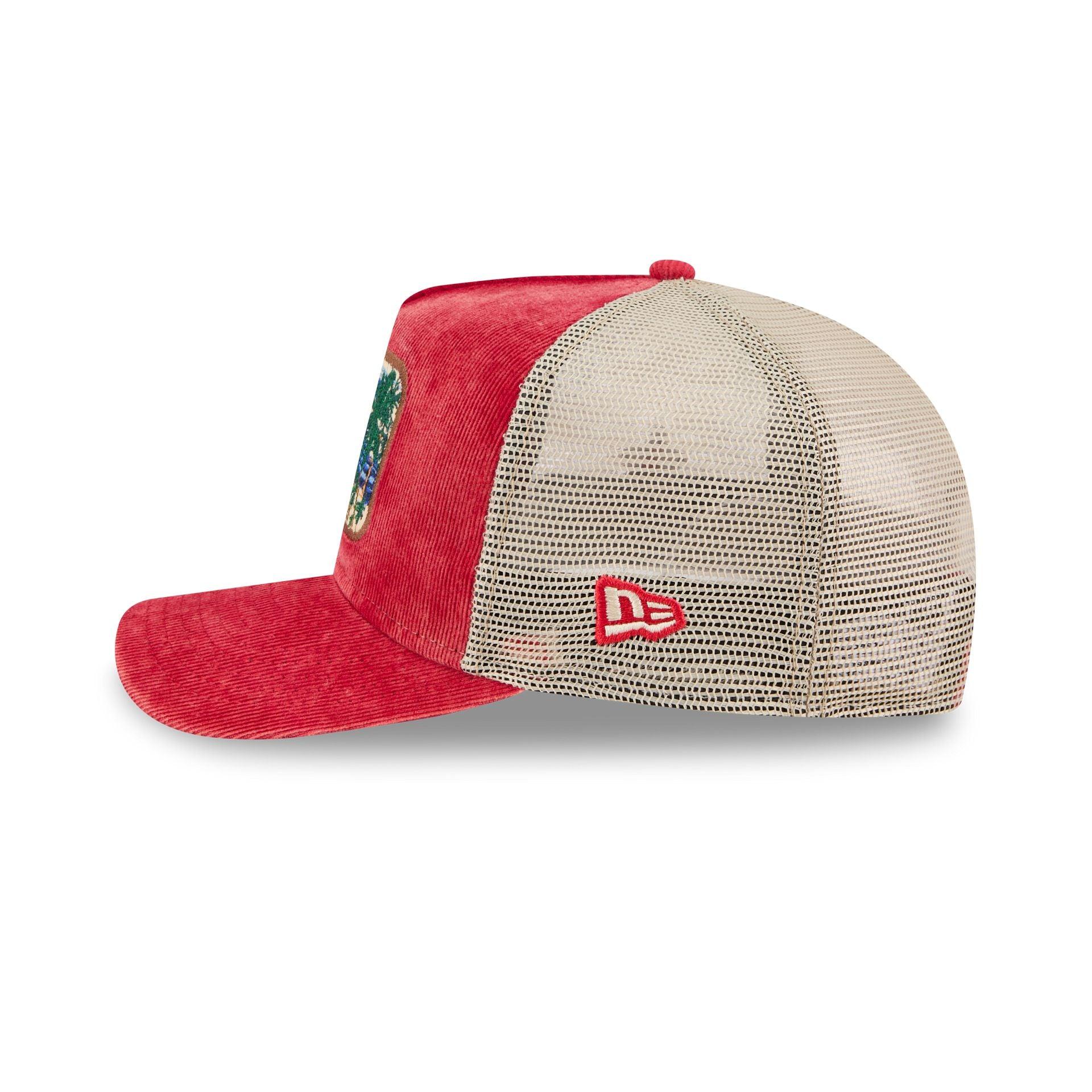 Los Angeles Angels Vintage Landscape 9FIFTY A-Frame Trucker Hat Male Product Image