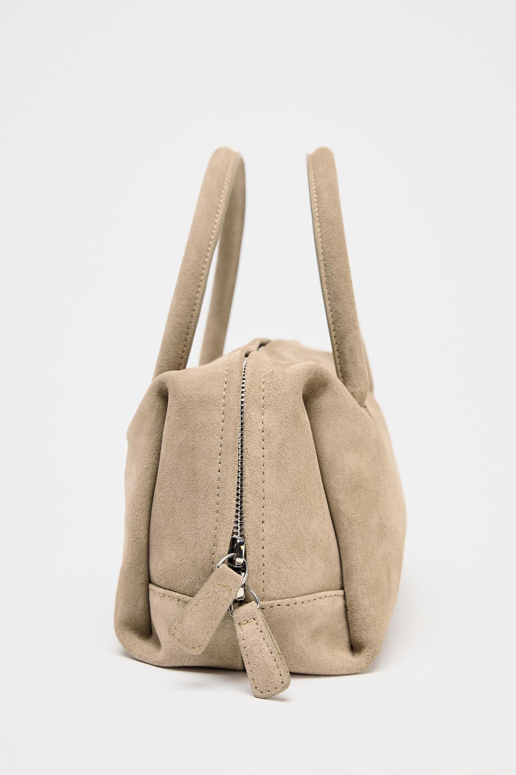 SPLIT LEATHER BOWLING BAG Product Image