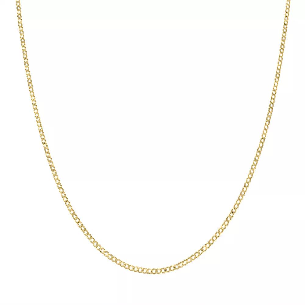 Jordan Blue 14k Gold Pendant Necklace, Women's, Size: 18" Product Image