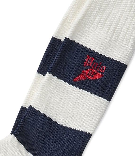 Polo Ralph Lauren Rugby Stripe Crew Socks Product Image