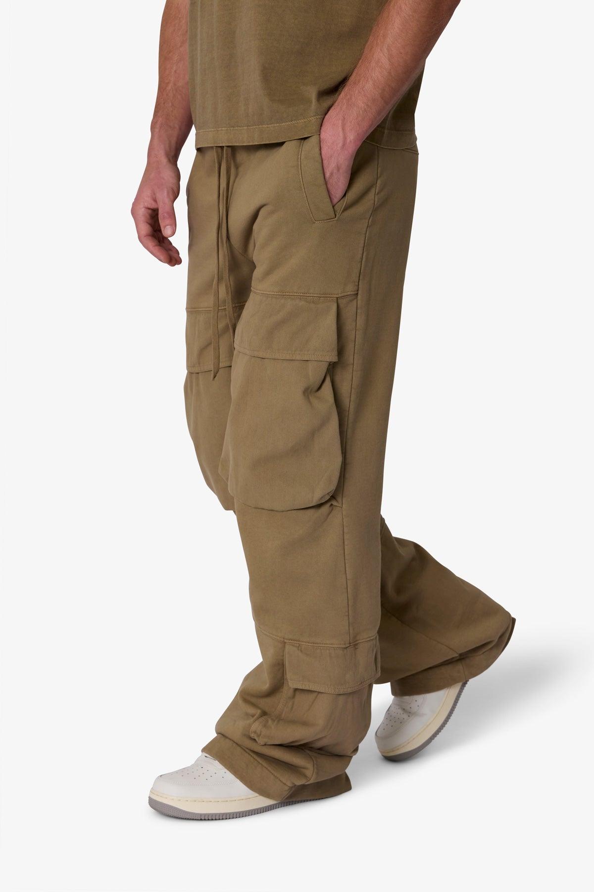Front Cargo Sweatpants - Washed Earth Product Image
