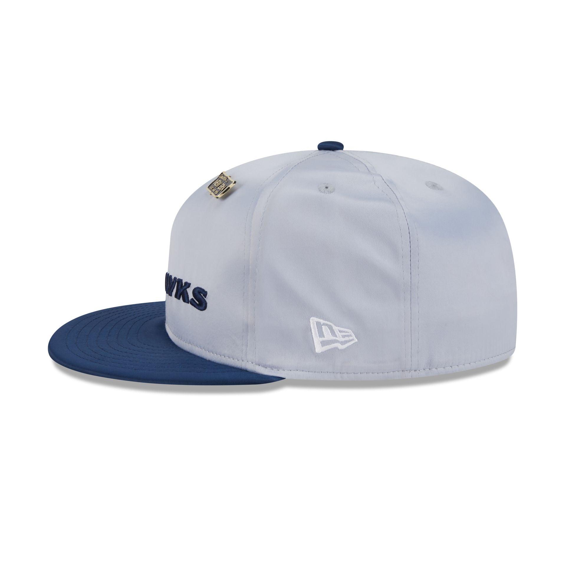 Seattle Seahawks Spring Satin 59FIFTY Fitted Hat Male Product Image