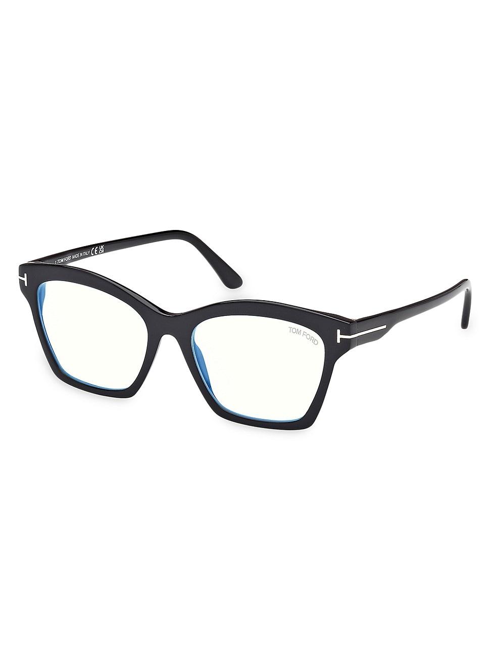 Womens 54MM Blue Block Optical Eyeglasses Product Image