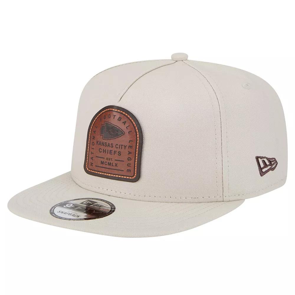 Men's New Era Stone Kansas City Chiefs Premier 9FIFTY Snapback Hat, Team Product Image