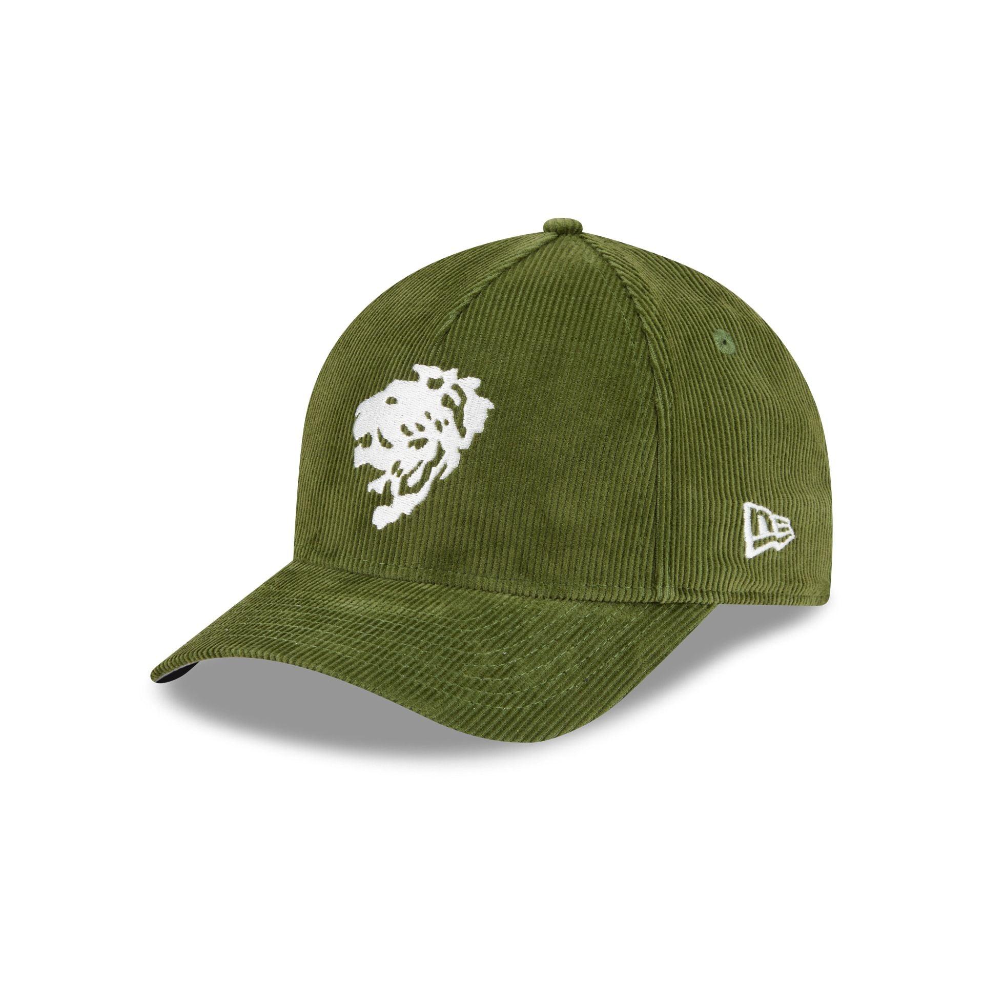 Club León Olive Corduroy 9FORTY M-Crown Snapback Hat Male Product Image