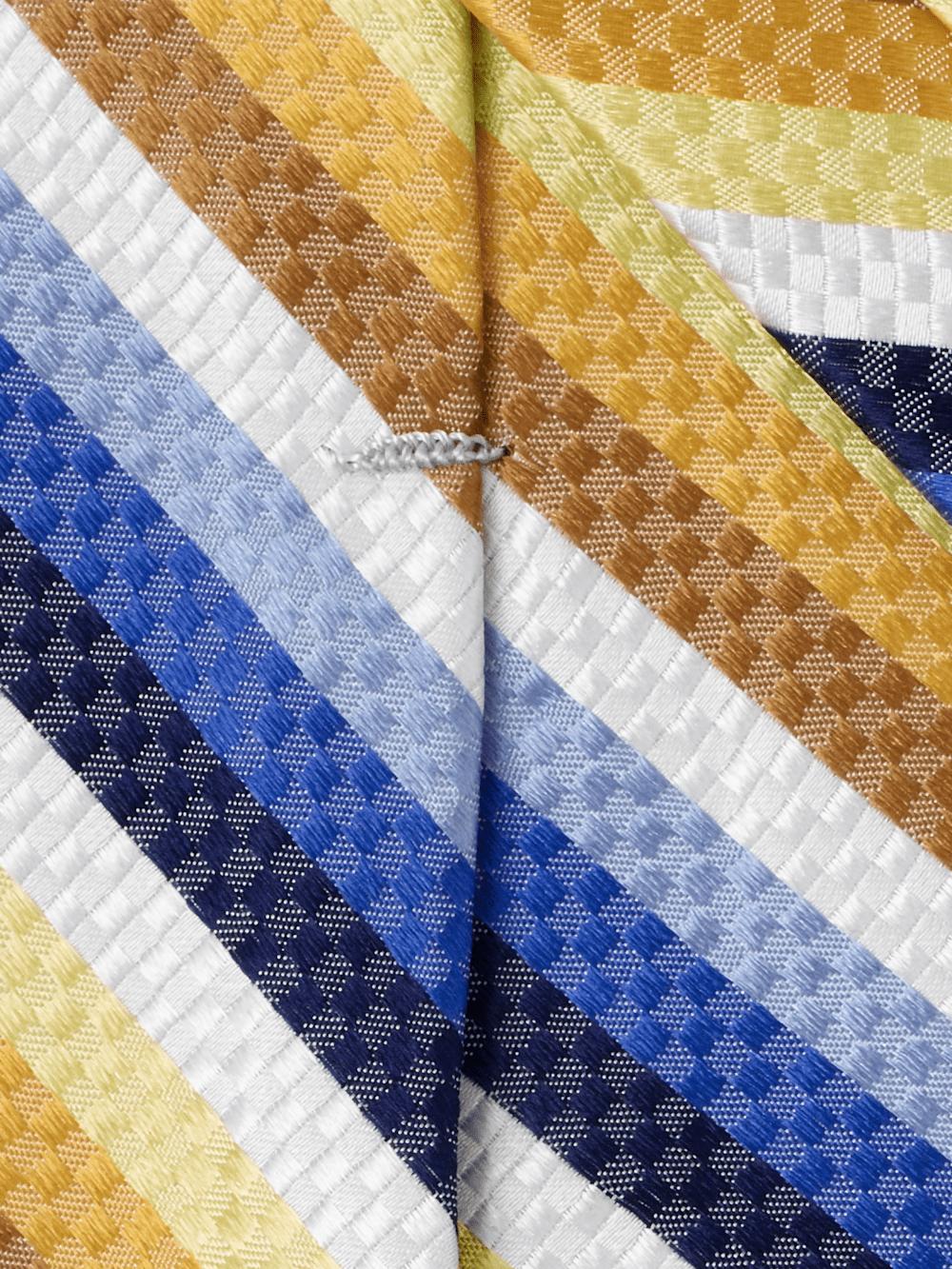 Stripe Woven Silk Tie - Multi Product Image