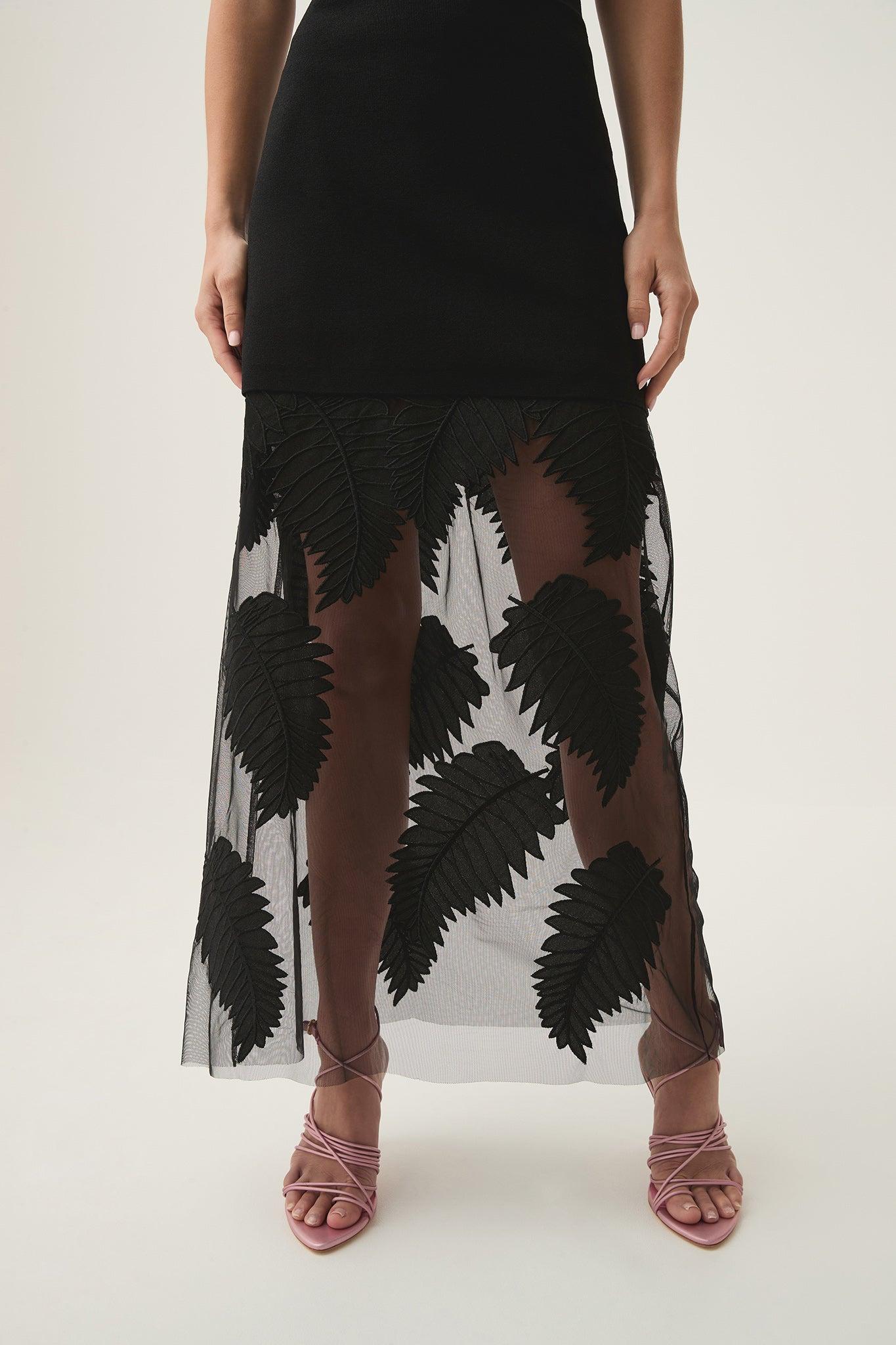 Wilder Knit Maxi Skirt Product Image