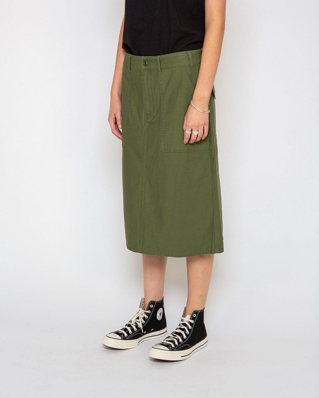 Olivia Skirt (Relaxed Fit) - Clover Green Product Image
