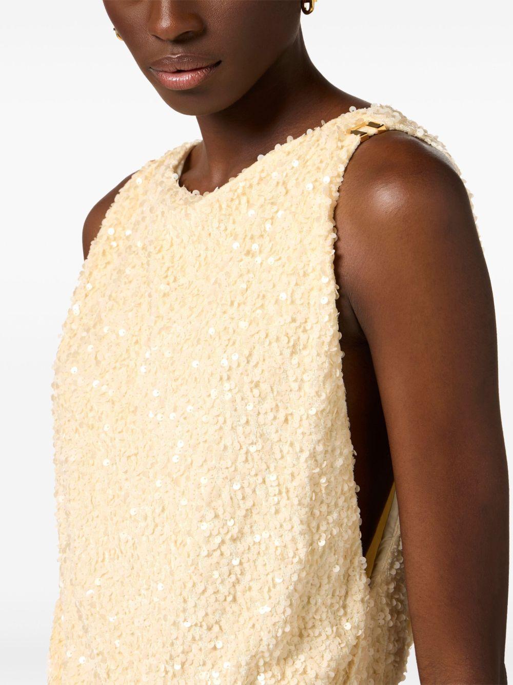 sequinned gown Product Image